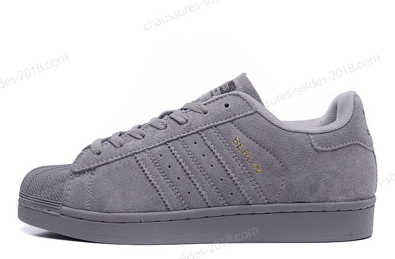 superstar suede grise