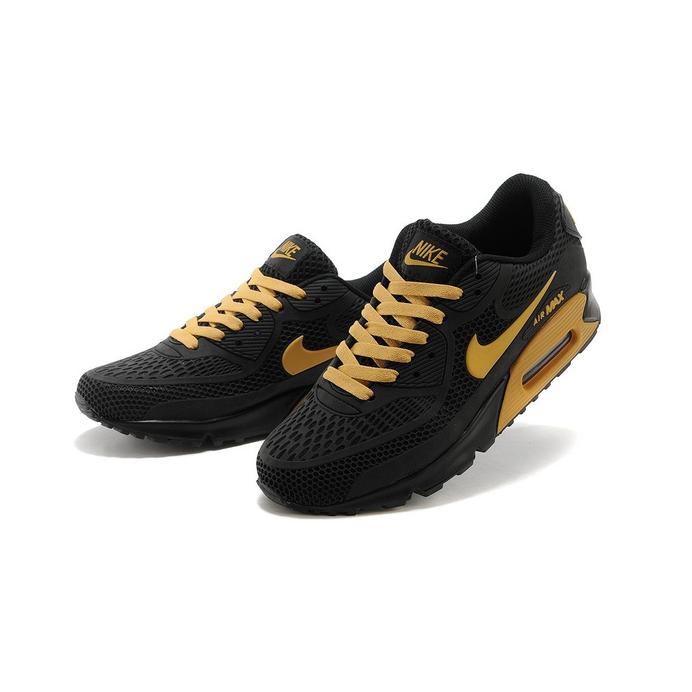 nike air max noir et doré