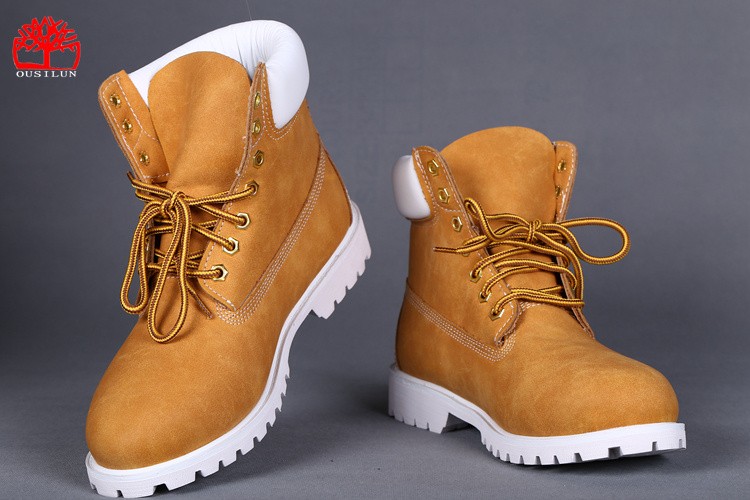 bottes style timberland femme