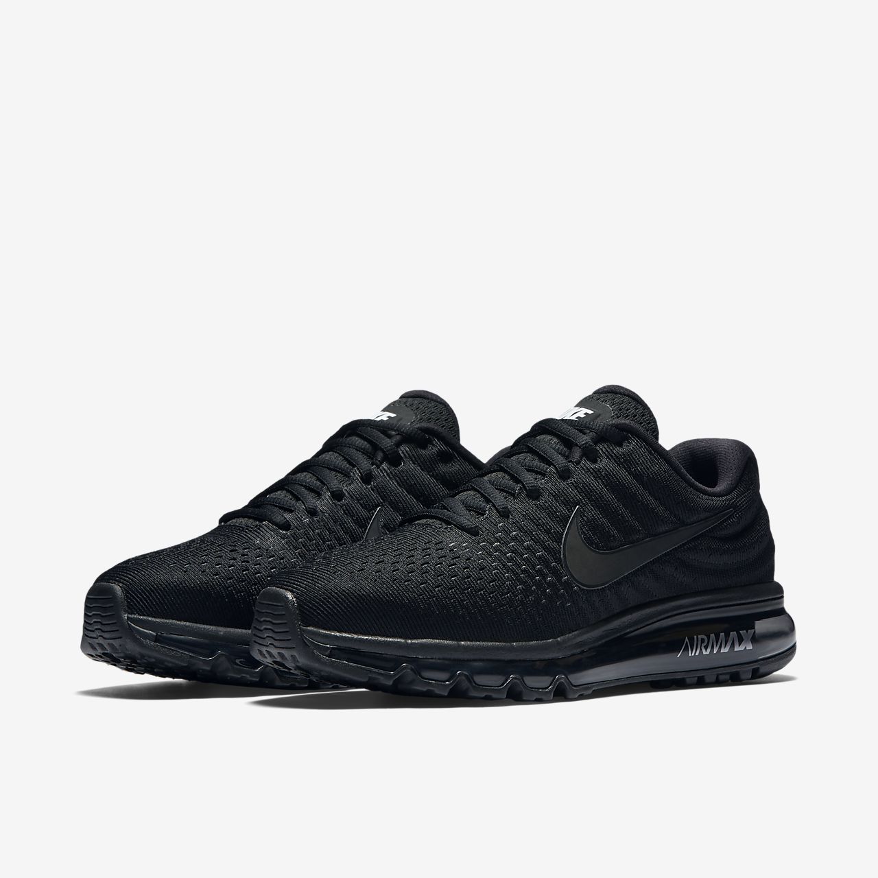 nike air max 2017 mens triple black