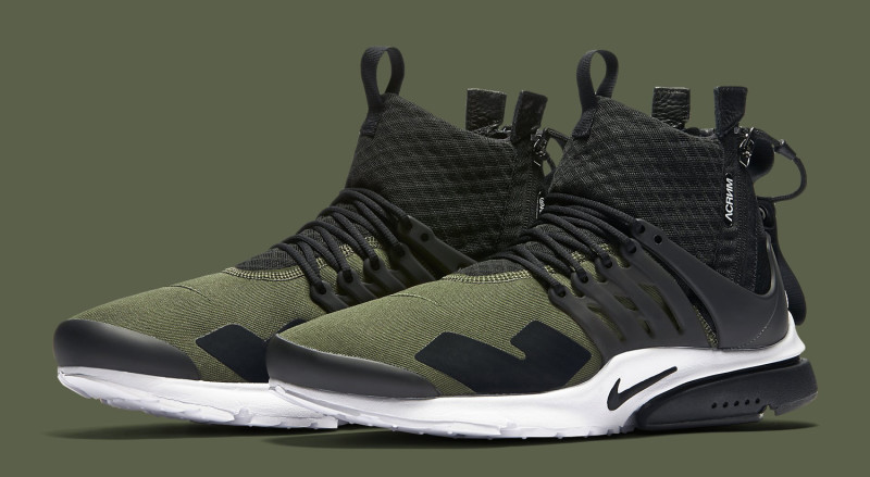 nike react presto olive green