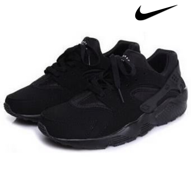 nike huarache noir daim